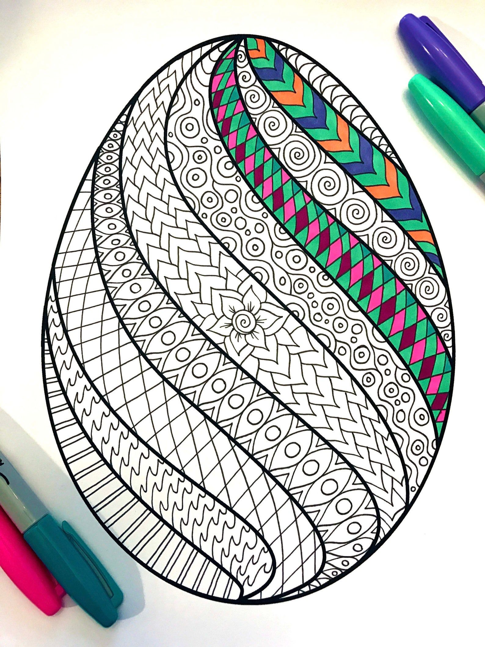 Get 85 Easy Easter Egg Coloring Pages Ideas 38