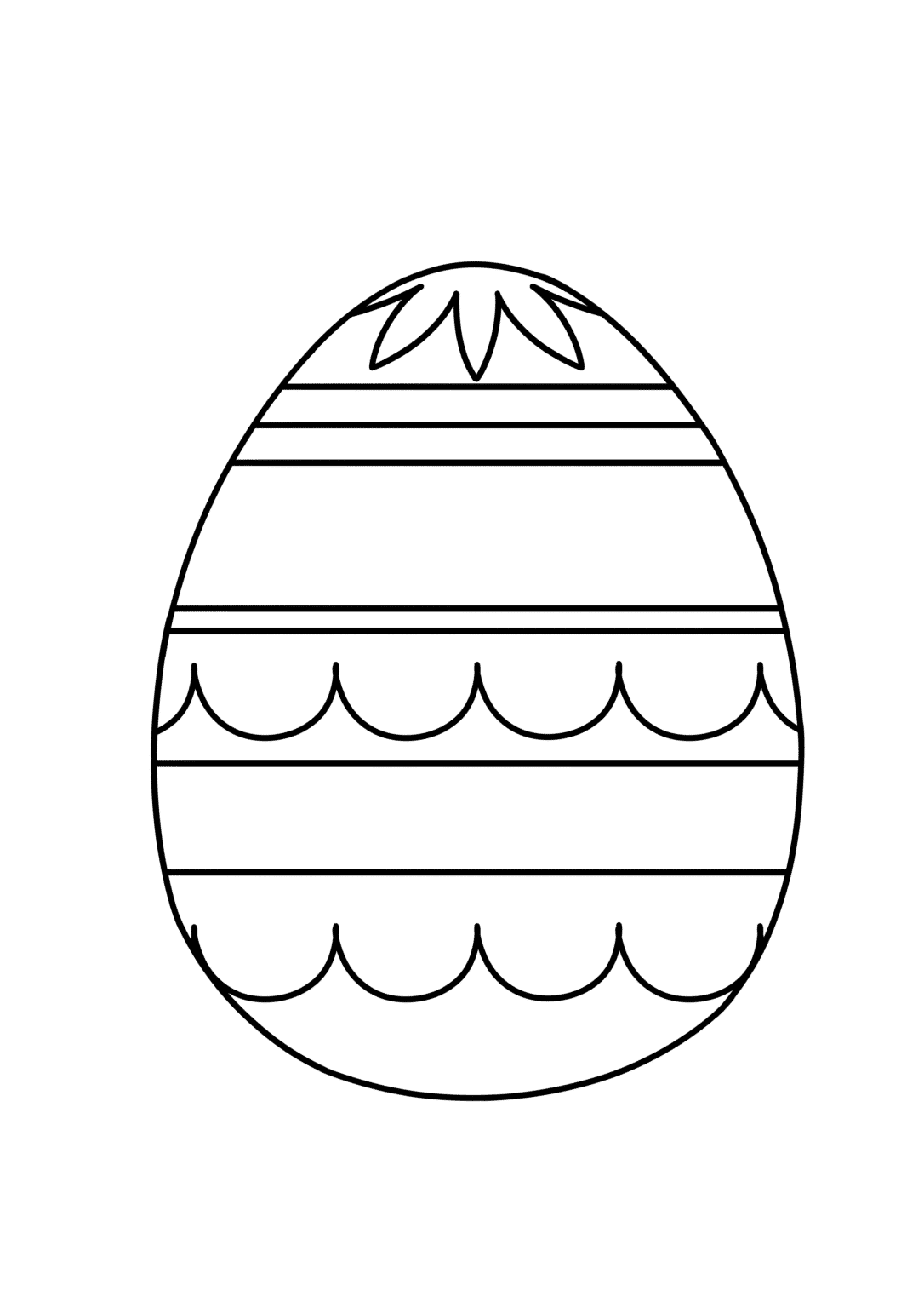 Get 85 Easy Easter Egg Coloring Pages Ideas 41