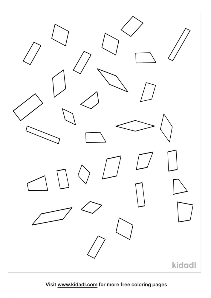 Get 85 Quadrilaterals Coloring Activity Ideas 51