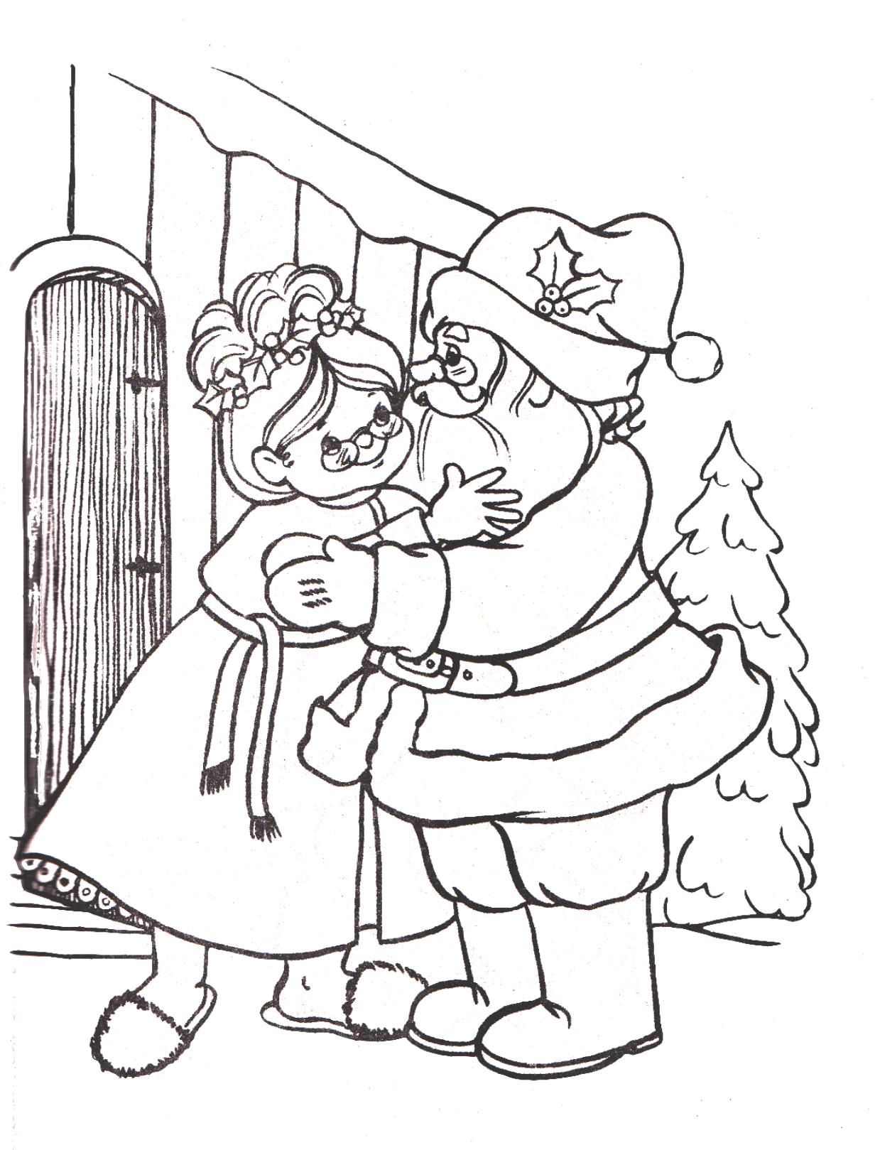 Get 85 Santa Clause Coloring Page Ideas 30