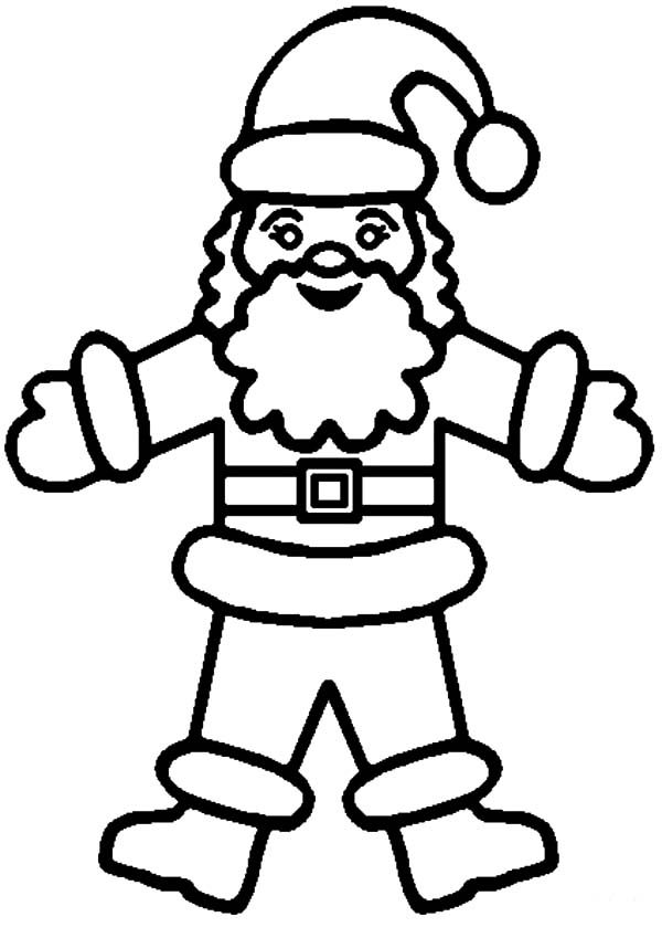 Get 85 Santa Clause Coloring Page Ideas 6