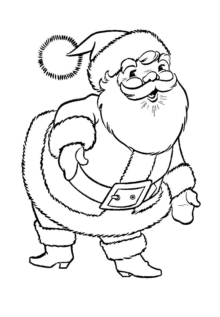 Get 85 Santa Clause Coloring Page Ideas 64