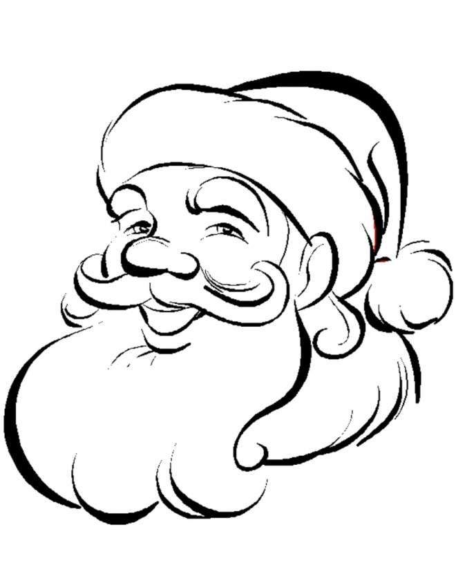 Get 85 Santa Clause Coloring Page Ideas 9