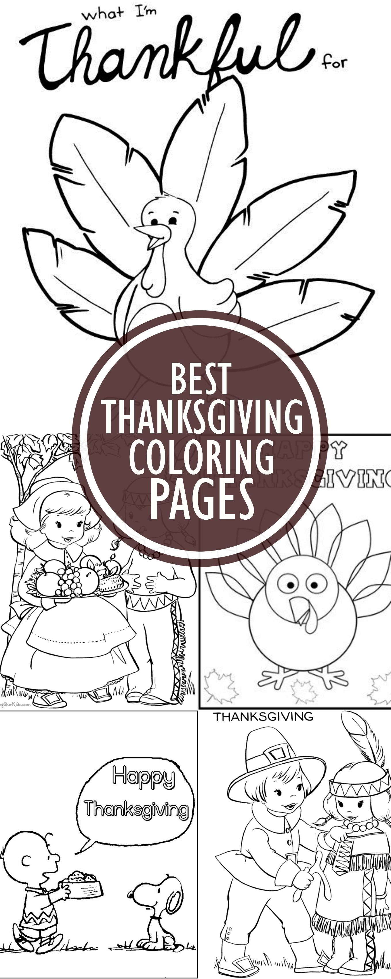 60 Printable Disney Thanksgiving Color Pages 15