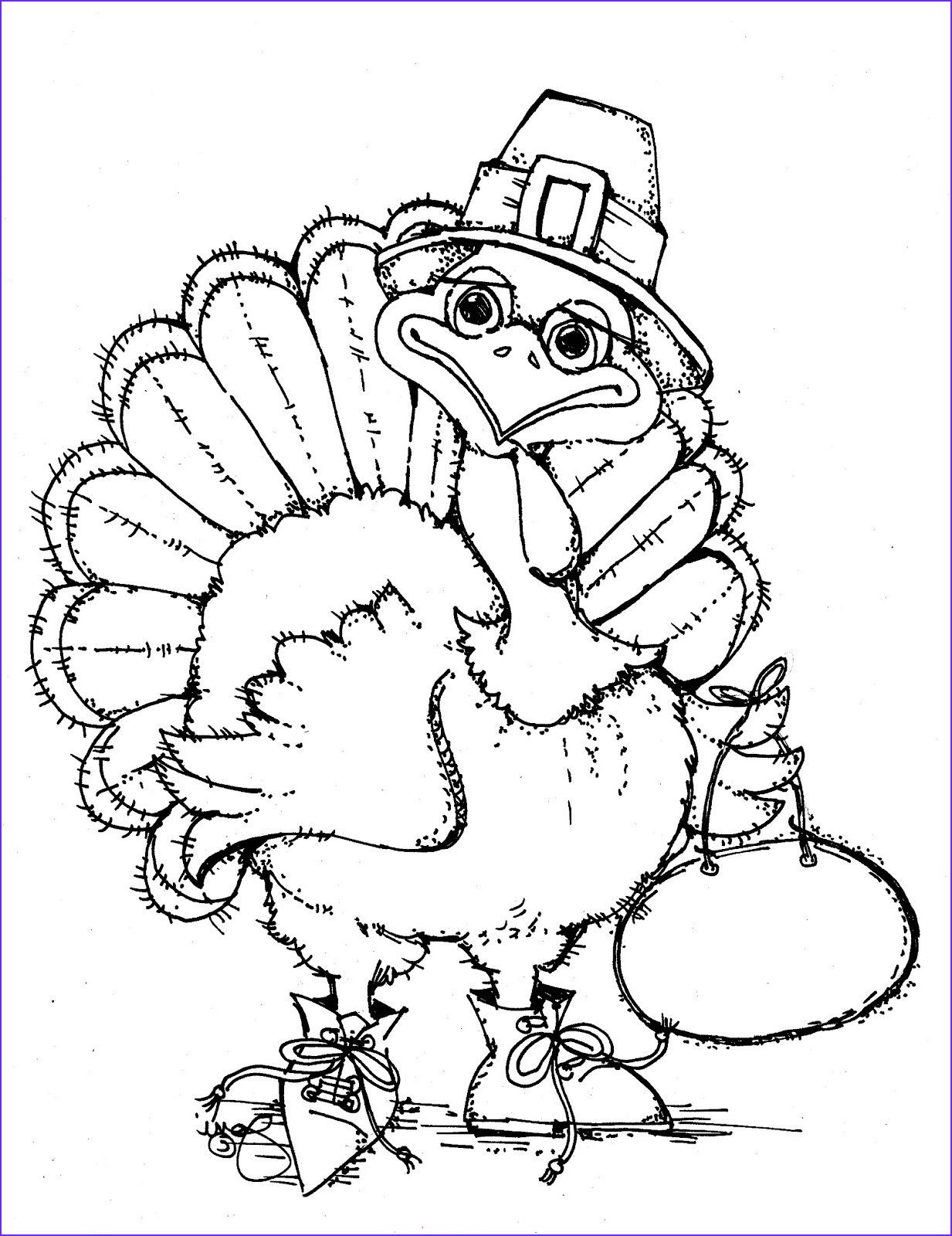 60 Printable Disney Thanksgiving Color Pages 35