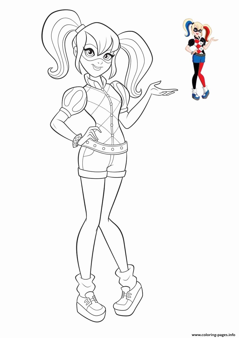 60 Printable Harley Quinn Coloring Page 36