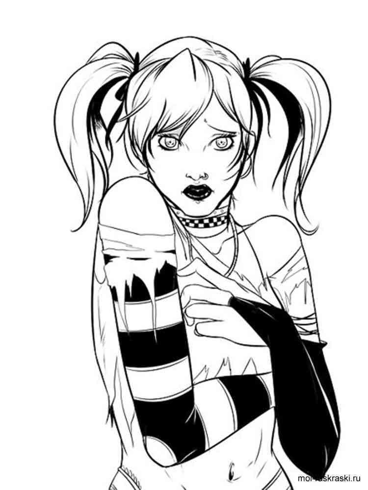 60 Printable Harley Quinn Coloring Page 39