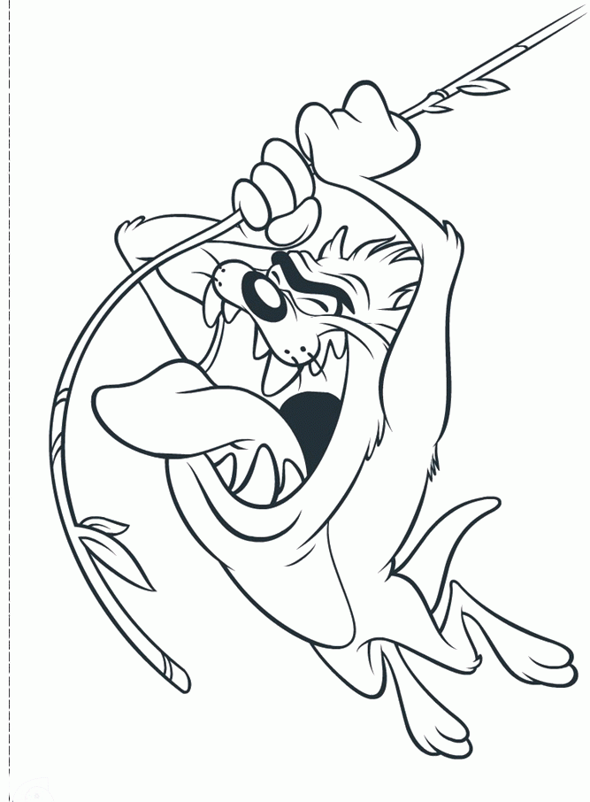 60 Printable Tasmanian Devil Coloring Pages 3