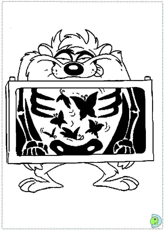 60 Printable Tasmanian Devil Coloring Pages 39