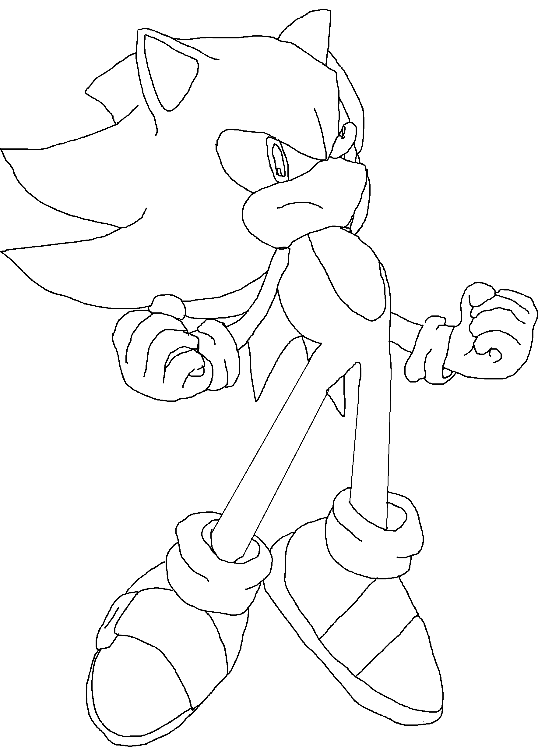 60 Sonic Coloring Pages Printable 10