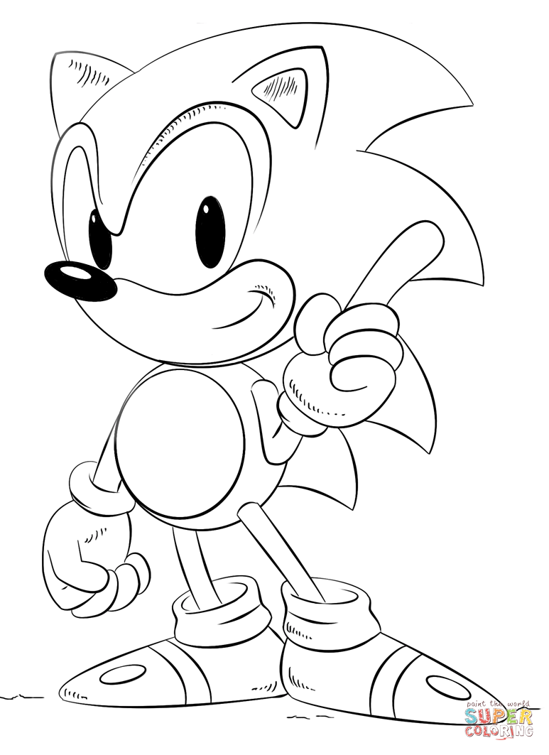 60 Sonic Coloring Pages Printable 27