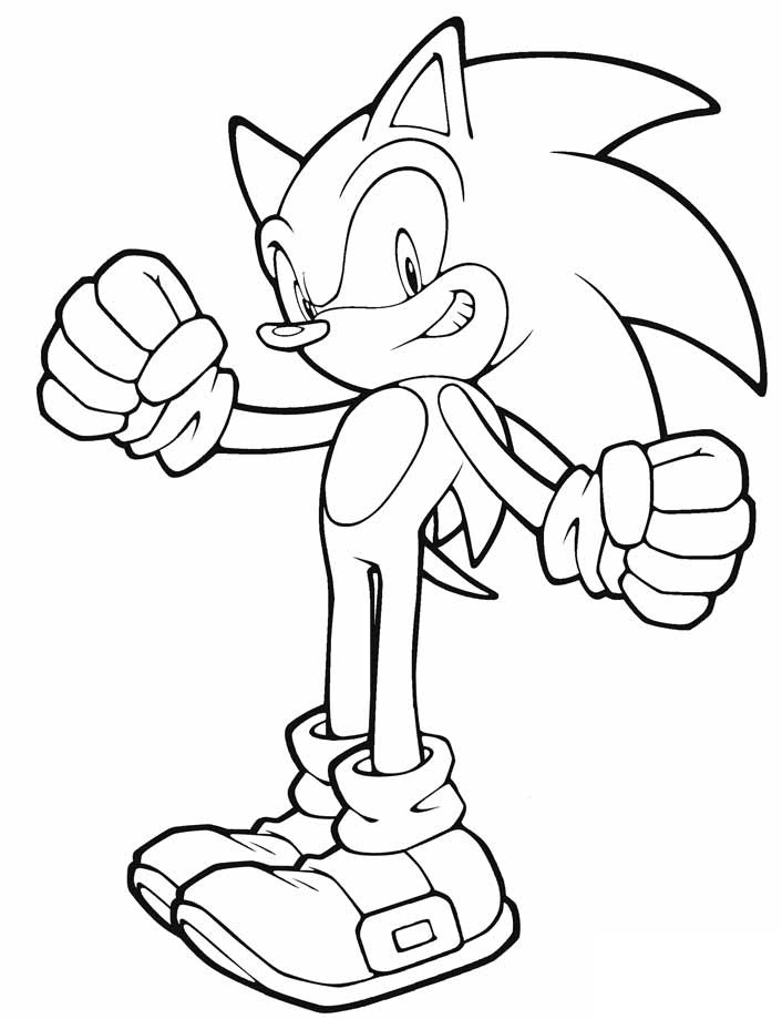 60 Sonic Coloring Pages Printable 29