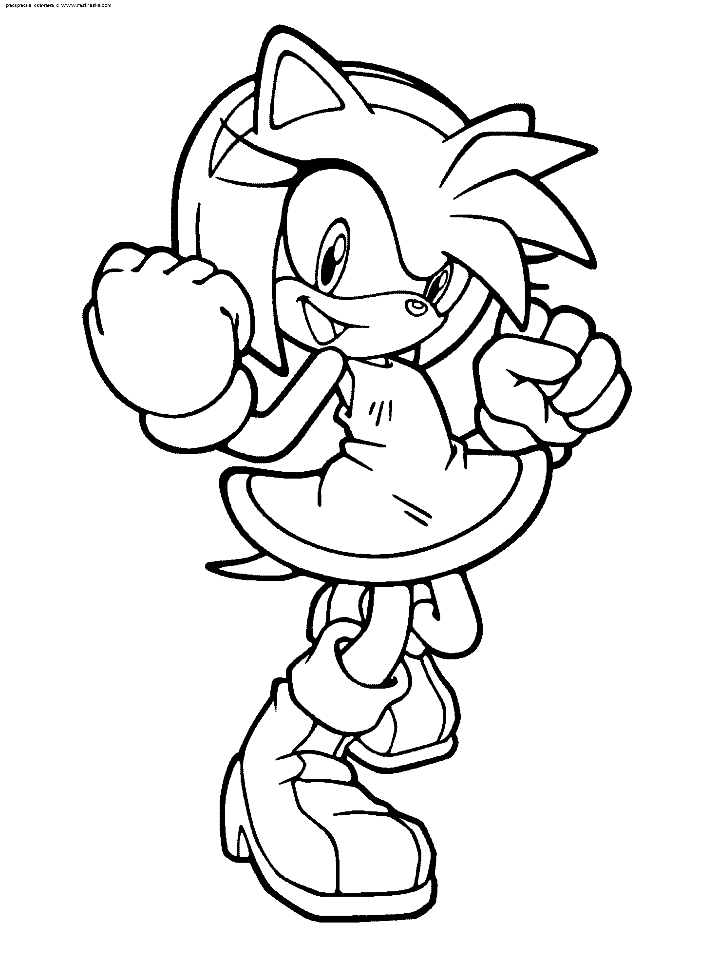 60 Sonic Coloring Pages Printable 32