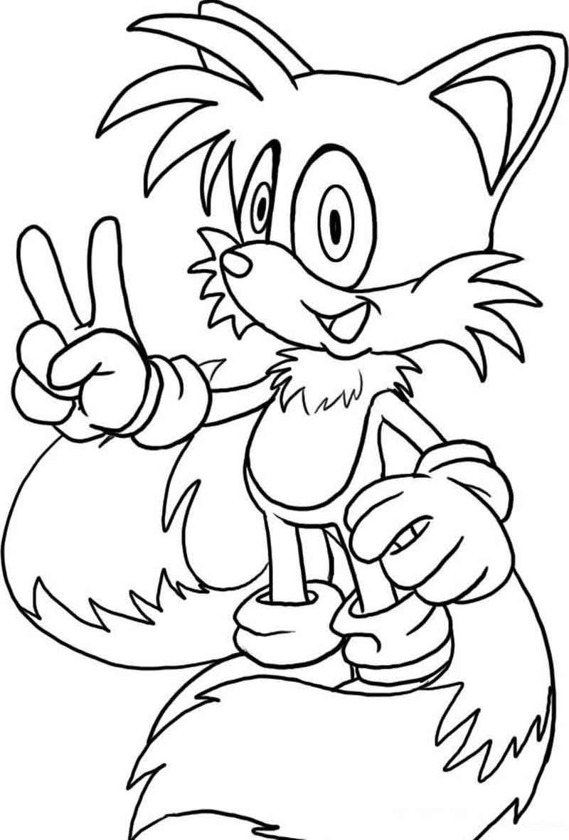 60 Sonic Coloring Pages Printable 38