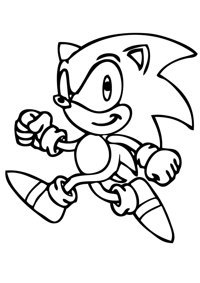 60 Sonic Coloring Pages Printable 45