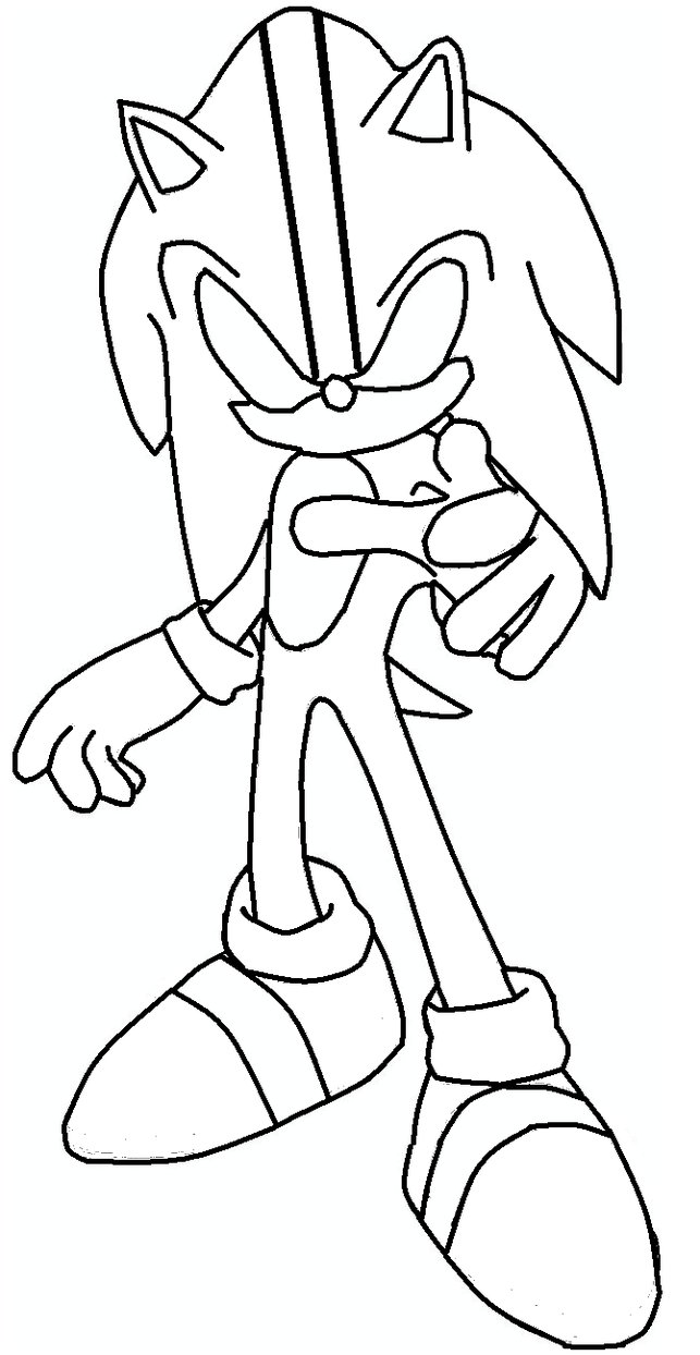 60 Sonic Coloring Pages Printable 53