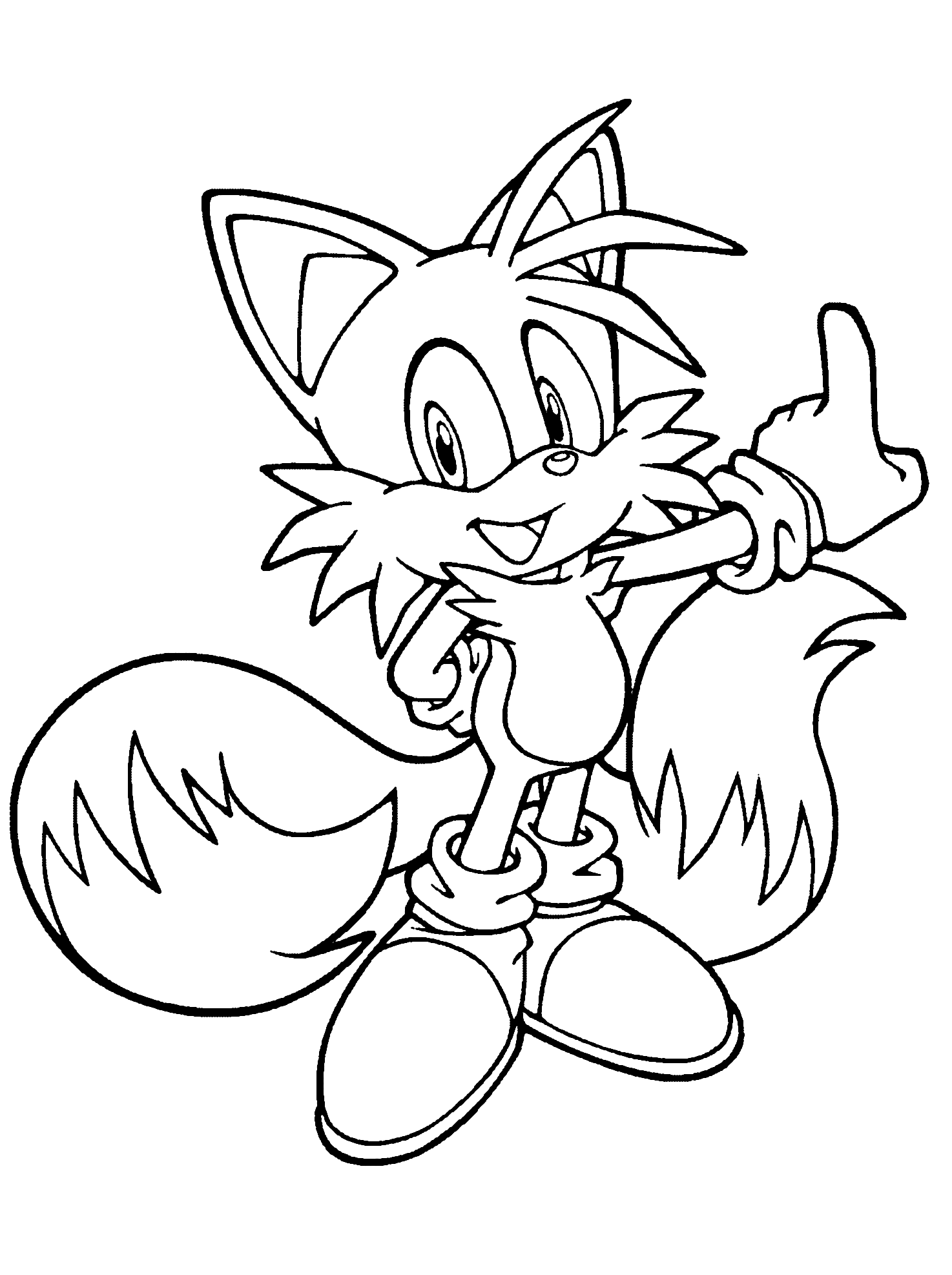 60 Sonic Coloring Pages Printable 55