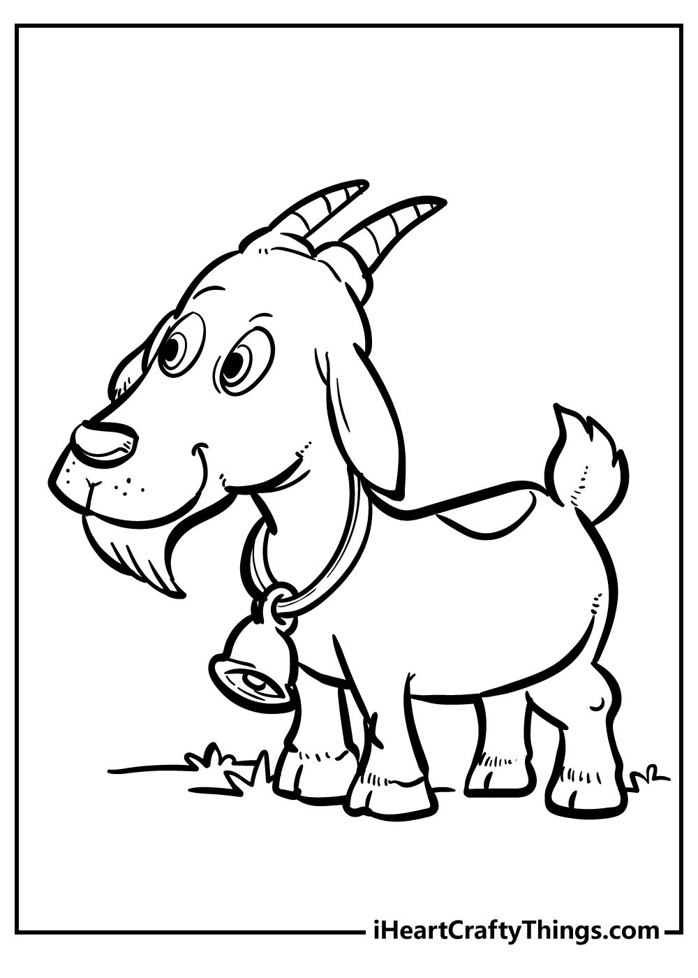 Get 85 Coloring Page Goat Ideas 12