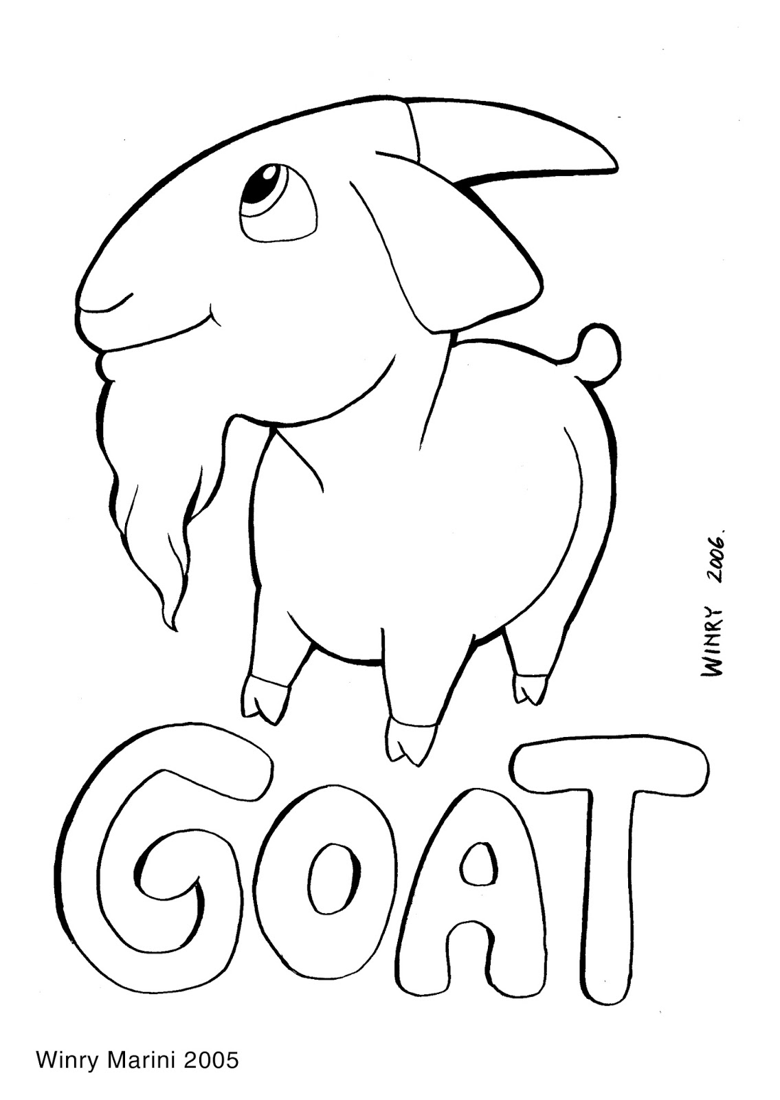 Get 85 Coloring Page Goat Ideas 22