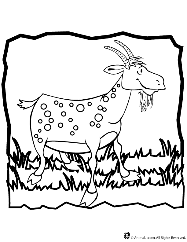 Get 85 Coloring Page Goat Ideas 25