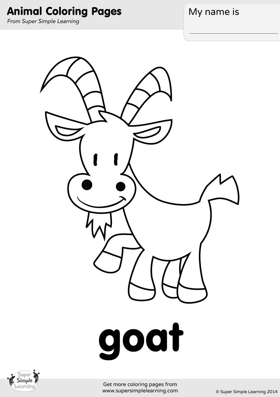 Get 85 Coloring Page Goat Ideas 28