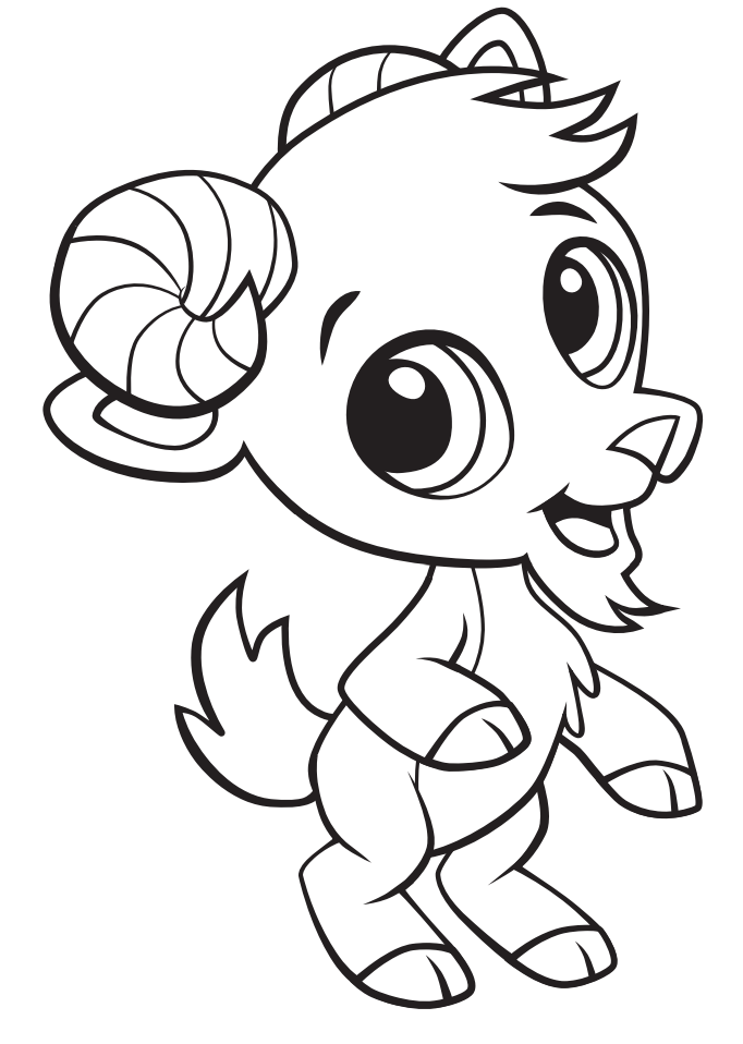 Get 85 Coloring Page Goat Ideas 29