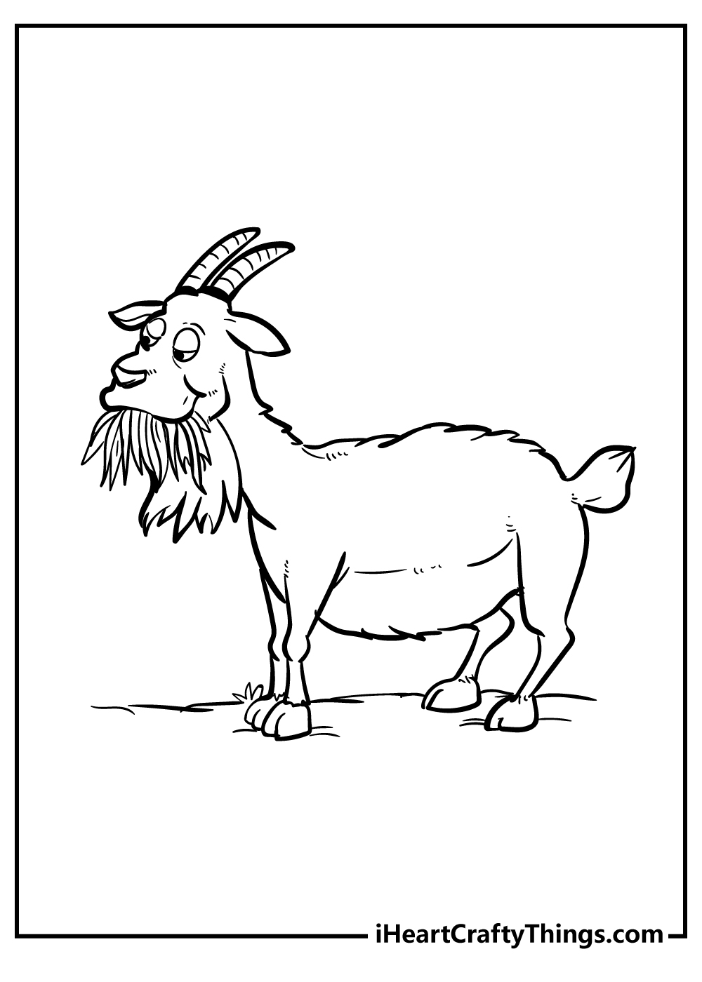 Get 85 Coloring Page Goat Ideas 30