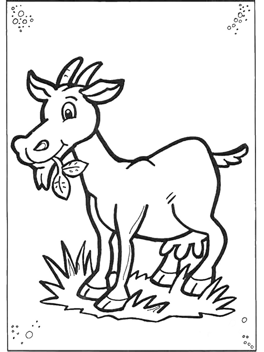 Get 85 Coloring Page Goat Ideas 48