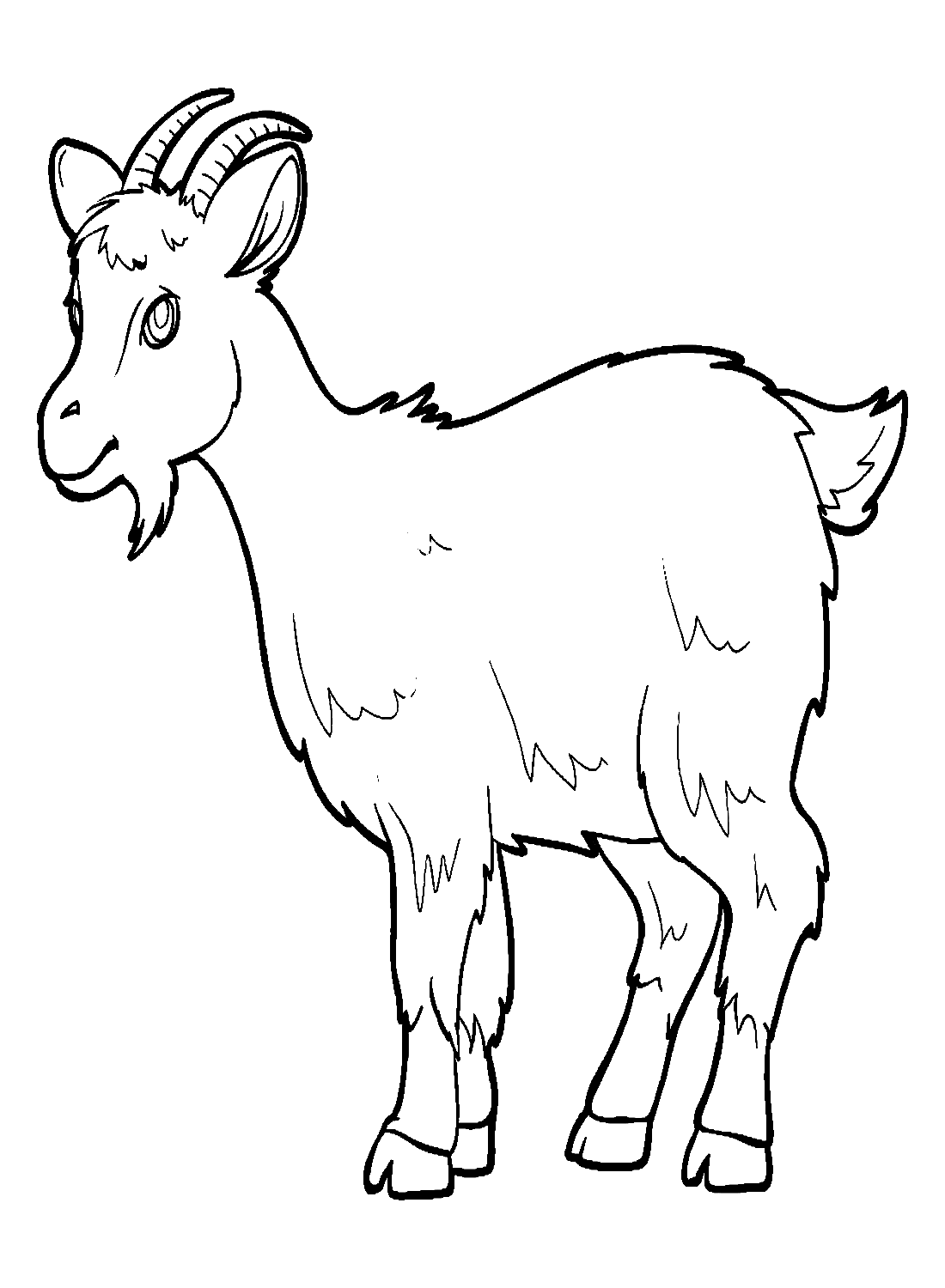 Get 85 Coloring Page Goat Ideas 53