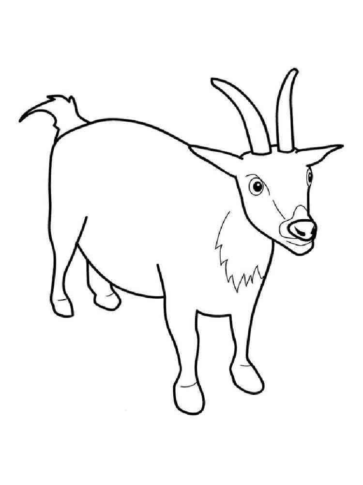 Get 85 Coloring Page Goat Ideas 57