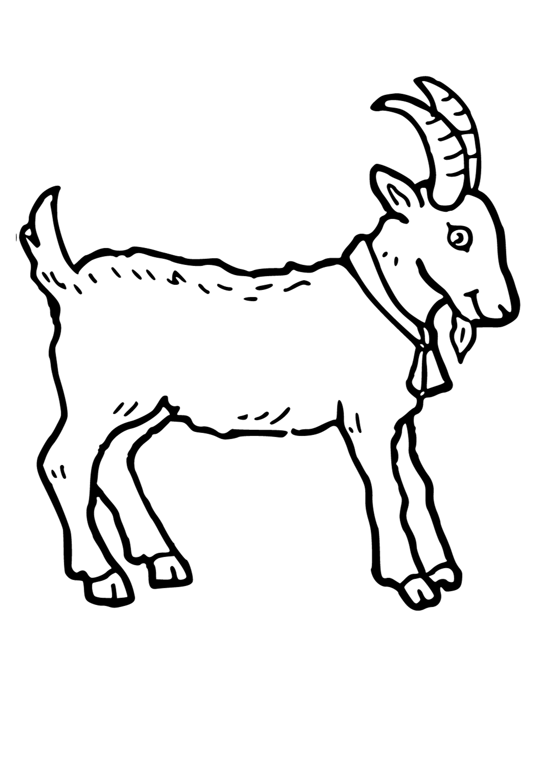 Get 85 Coloring Page Goat Ideas 7