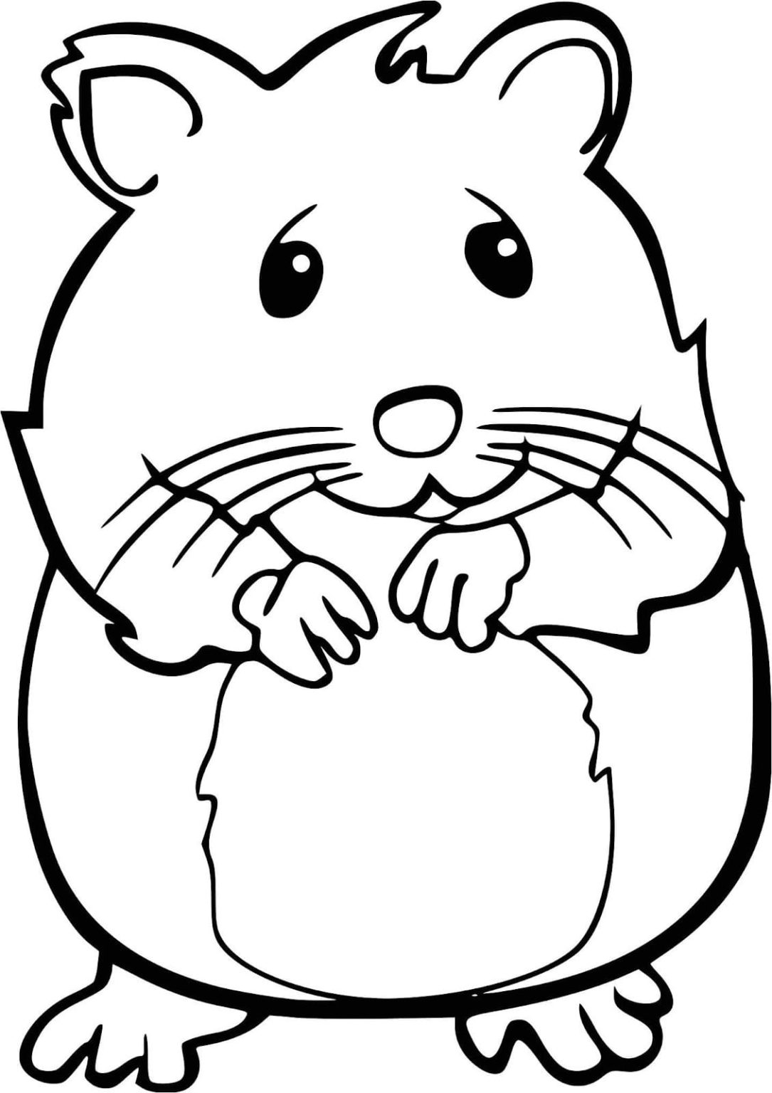 Get 85 Coloring Page Hamster Ideas 11