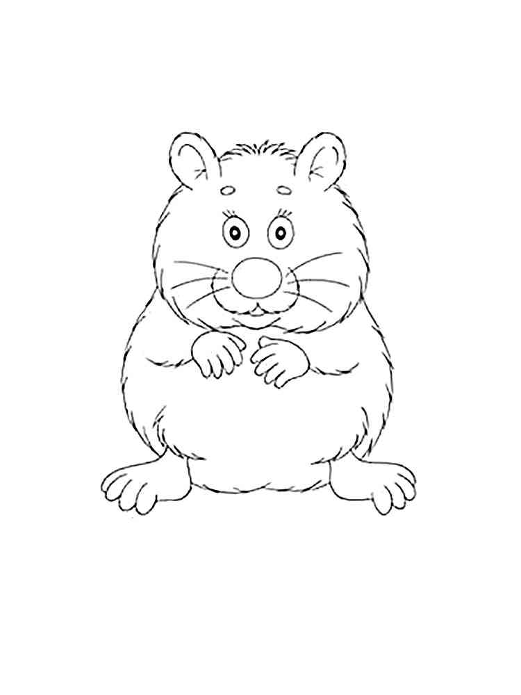 Get 85 Coloring Page Hamster Ideas 14