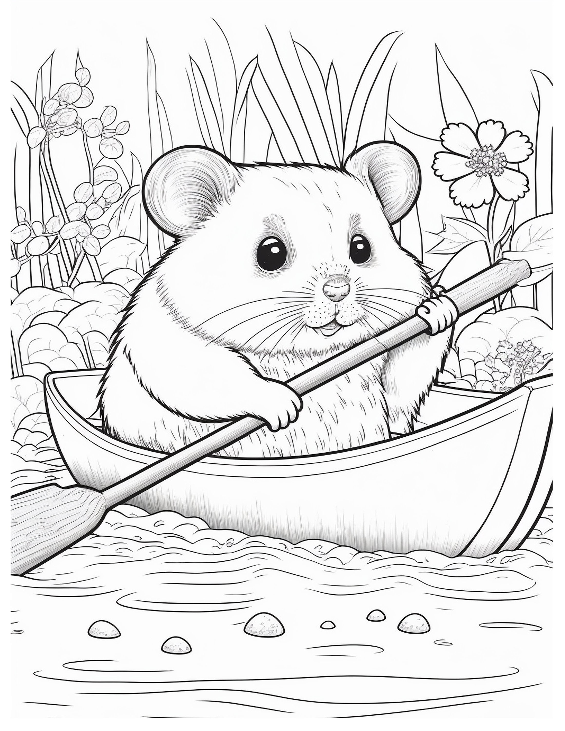 Get 85 Coloring Page Hamster Ideas 32