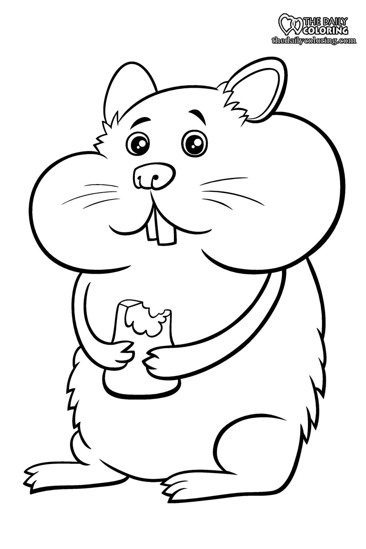 Get 85 Coloring Page Hamster Ideas 38