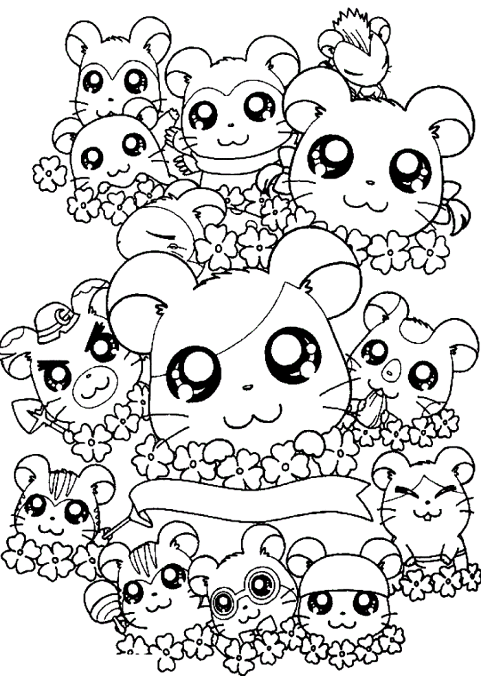 Get 85 Coloring Page Hamster Ideas 4