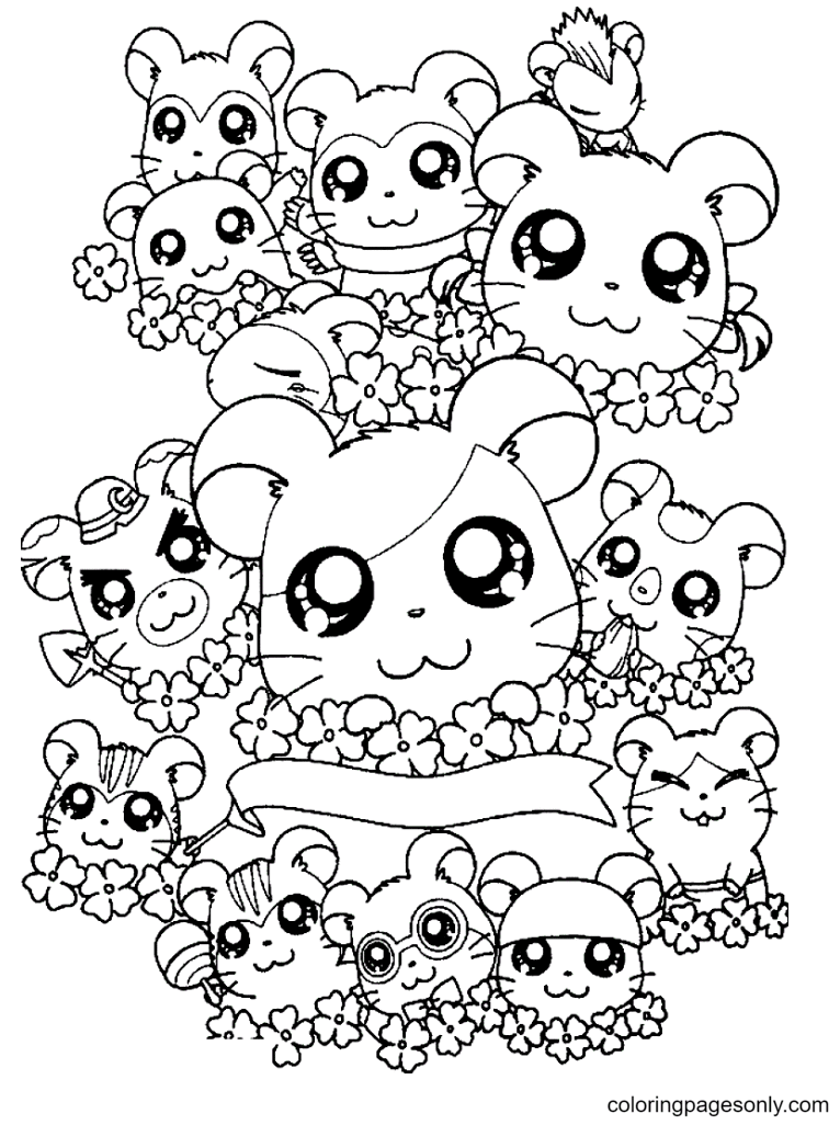 Get 85 Coloring Page Hamster Ideas 43