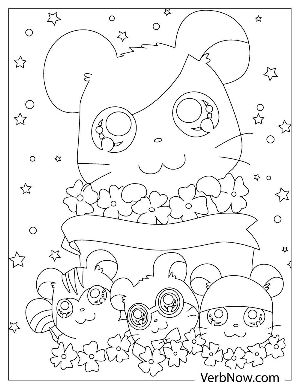 Get 85 Coloring Page Hamster Ideas 47