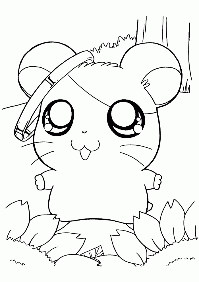 Get 85 Coloring Page Hamster Ideas 8