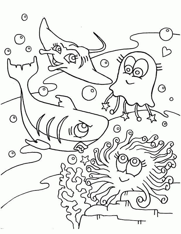 Get 85 Coloring Pages Ocean Life Ideas 20