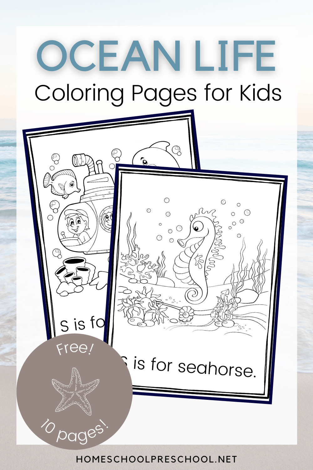 Get 85 Coloring Pages Ocean Life Ideas 23