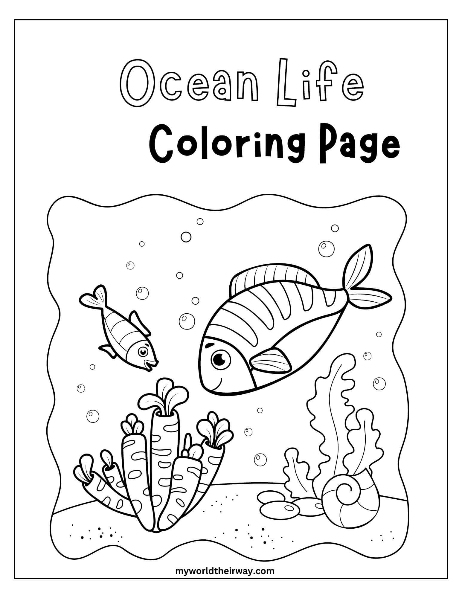 Get 85 Coloring Pages Ocean Life Ideas 33