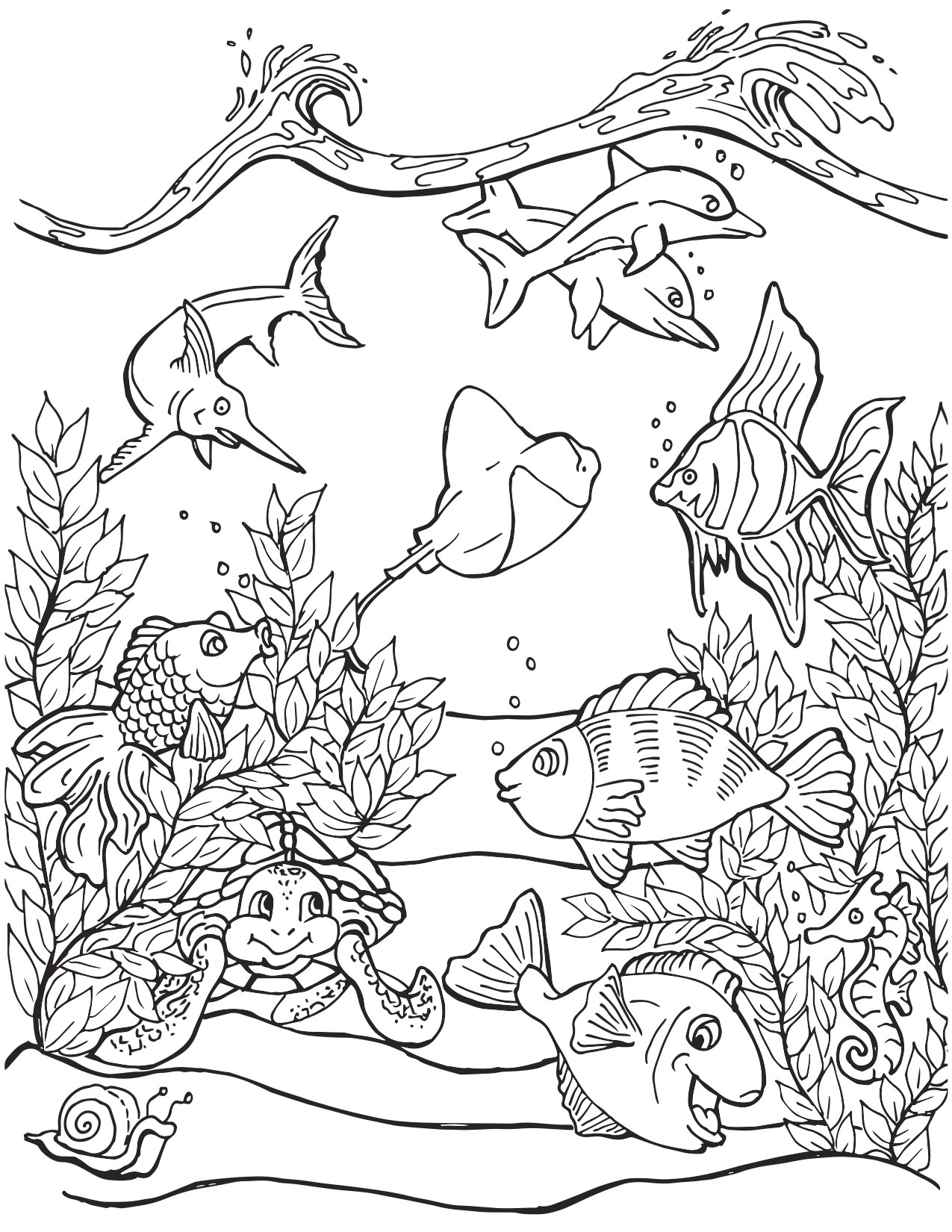 Get 85 Coloring Pages Ocean Life Ideas 63