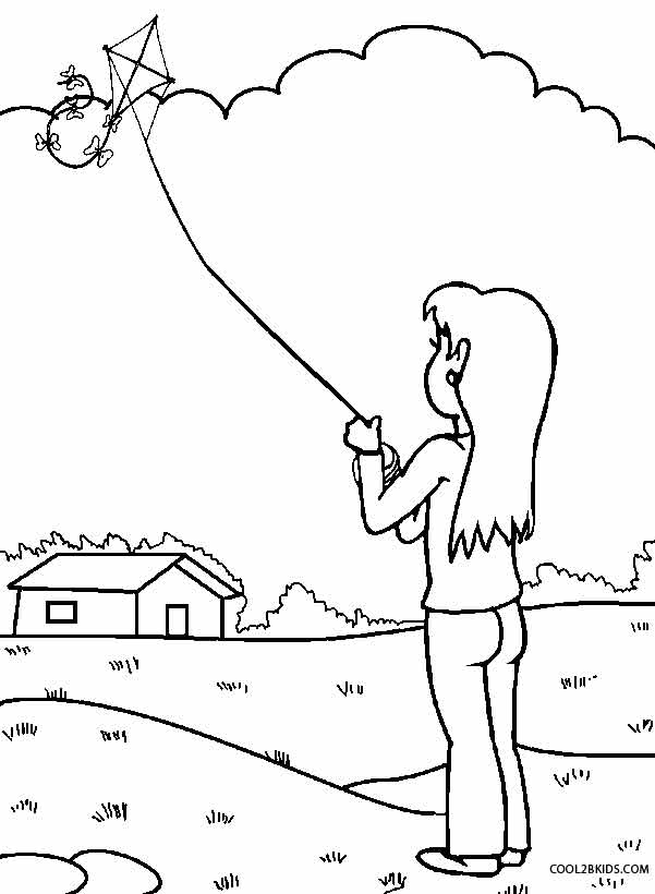 Get 85 Kite Coloring Book Ideas 14