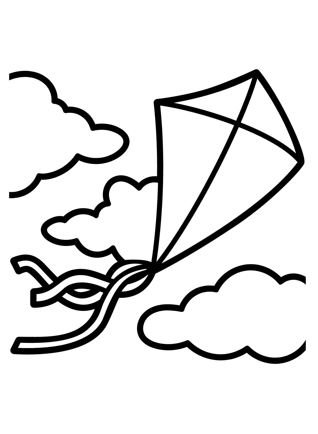 Get 85 Kite Coloring Book Ideas 21