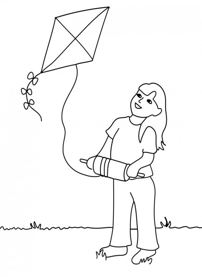 Get 85 Kite Coloring Book Ideas 36