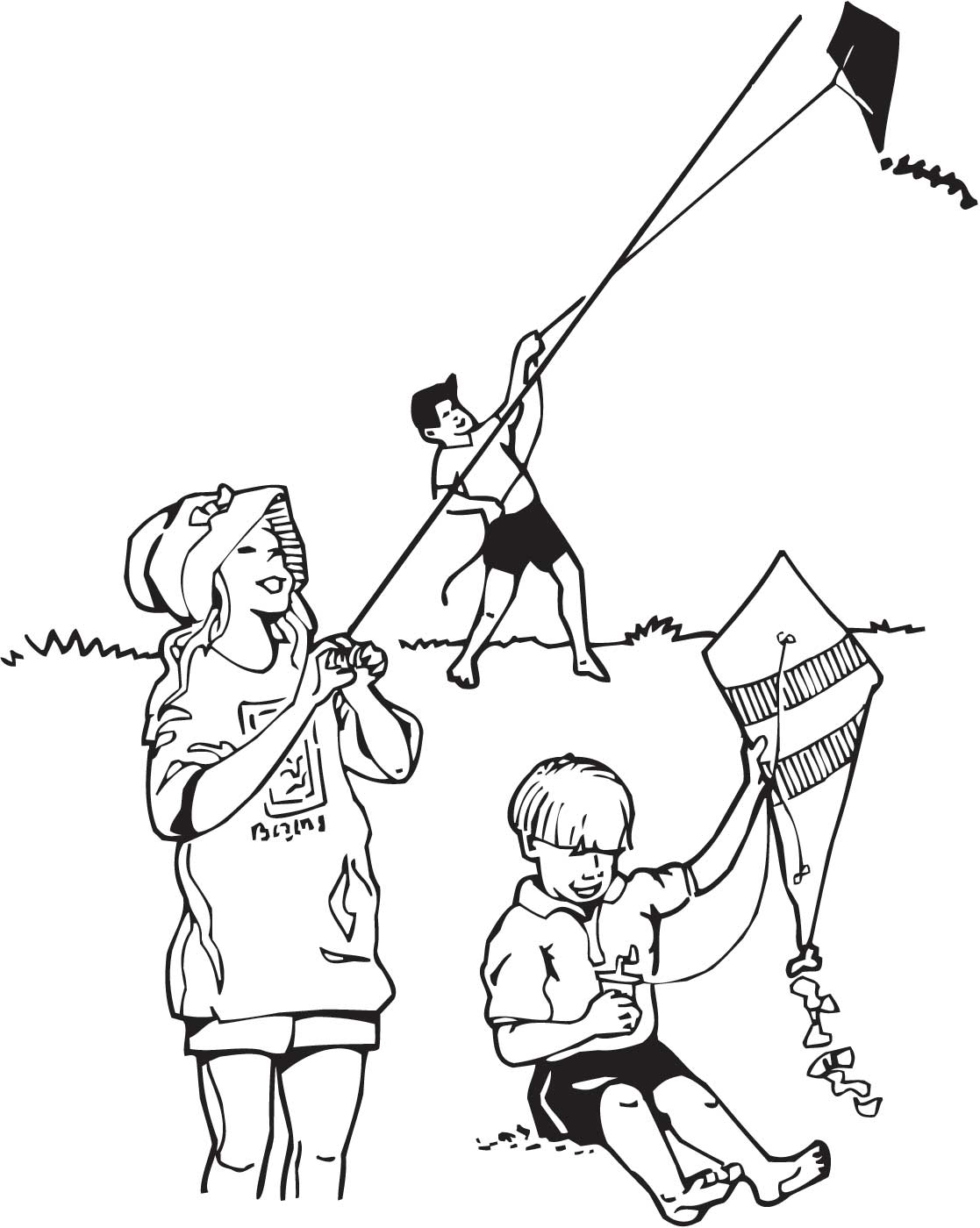 Get 85 Kite Coloring Book Ideas 42