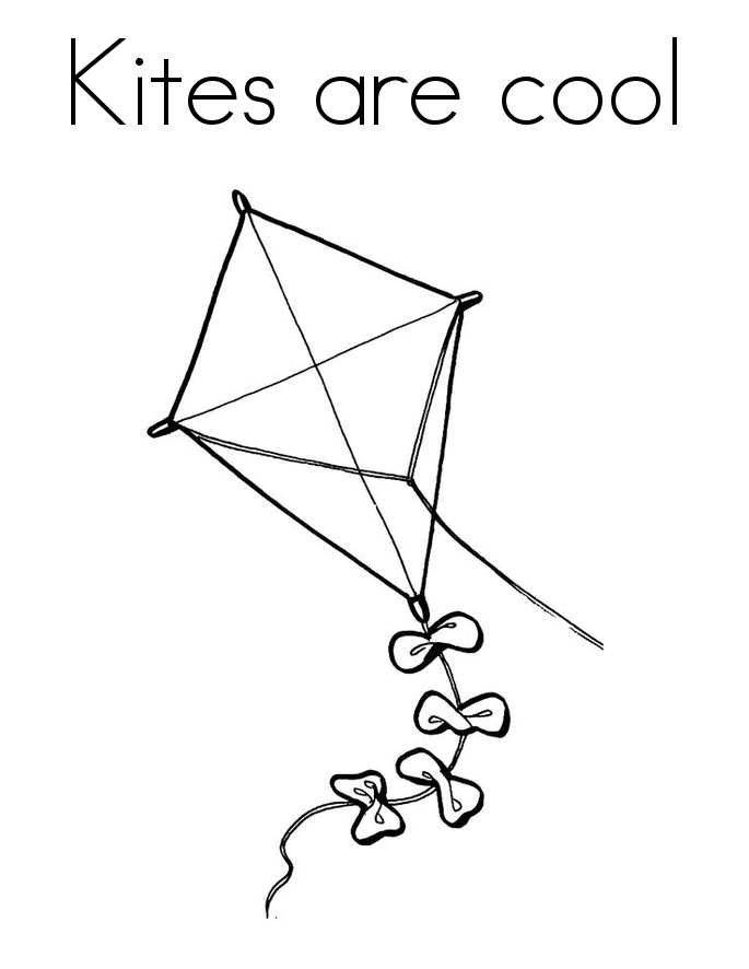 Get 85 Kite Coloring Book Ideas 6