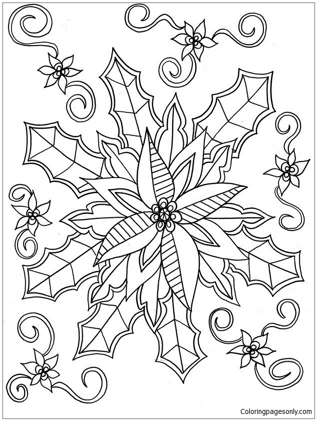 Get 85 Mistletoe Coloring Pages Ideas 21