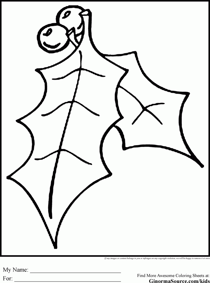 Get 85 Mistletoe Coloring Pages Ideas 33